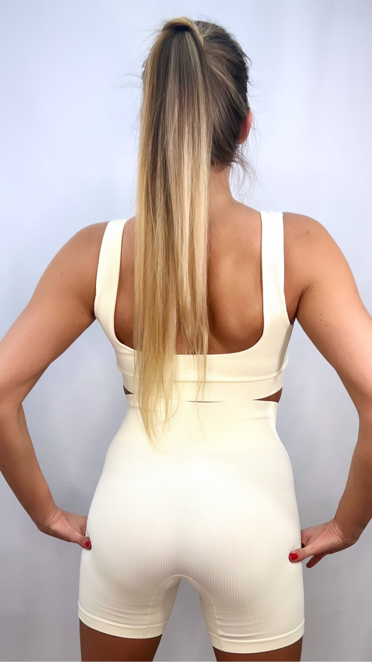 Women's short gym set