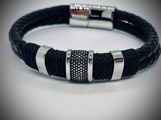 Leather bracelet