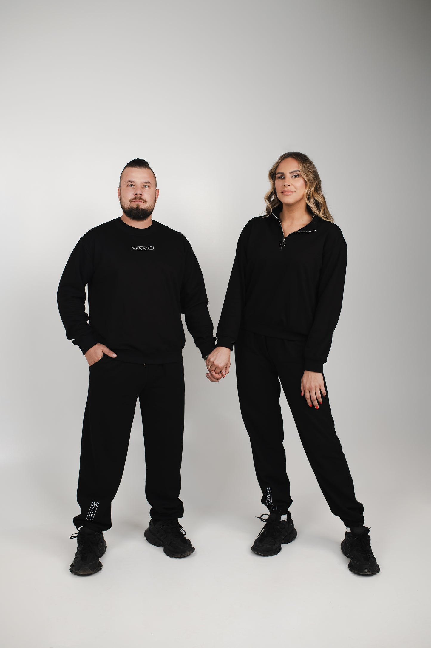 Black "Marabel" tracksuit