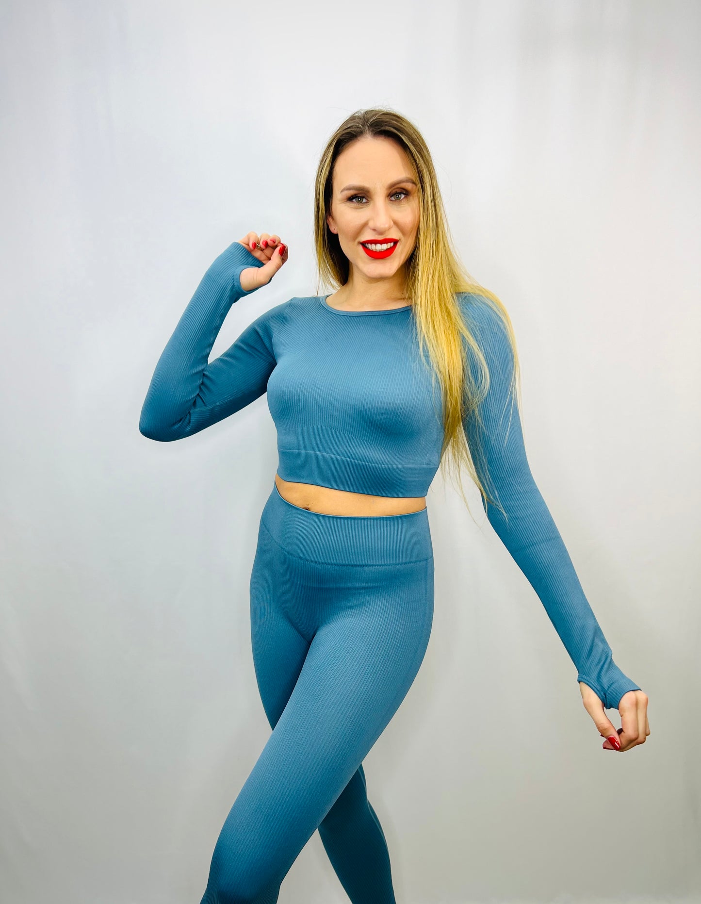 Women's long gym set