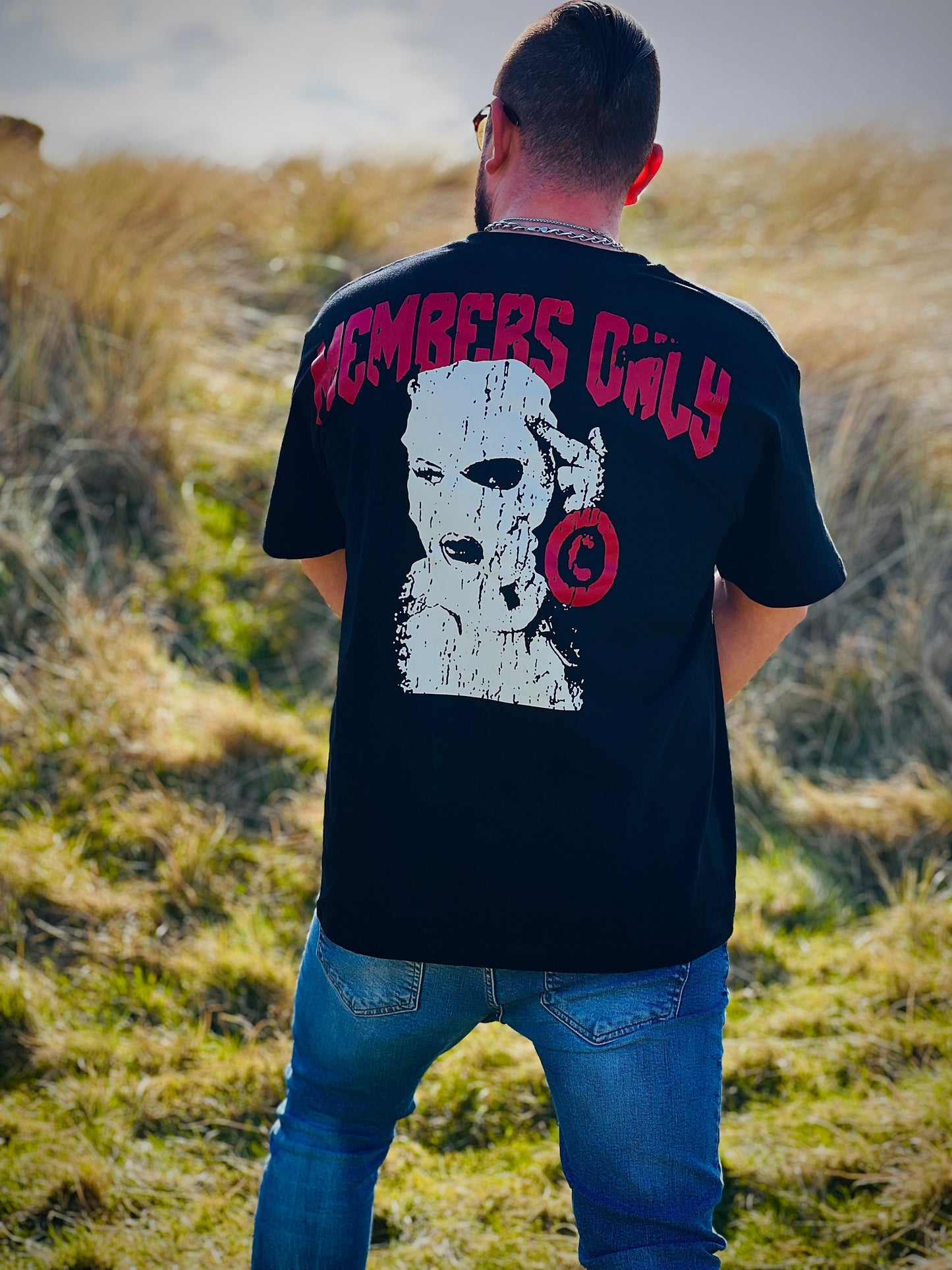 "Members only" back logo t-shirt