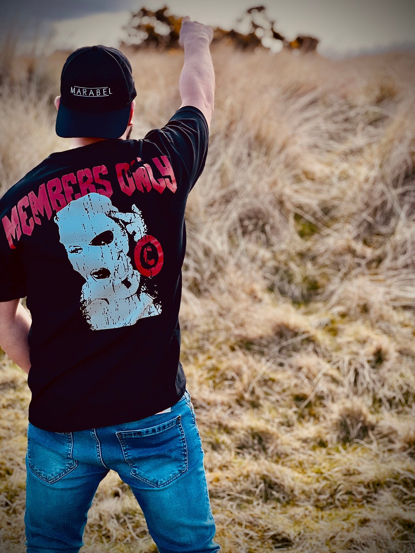 "Members only" back logo t-shirt