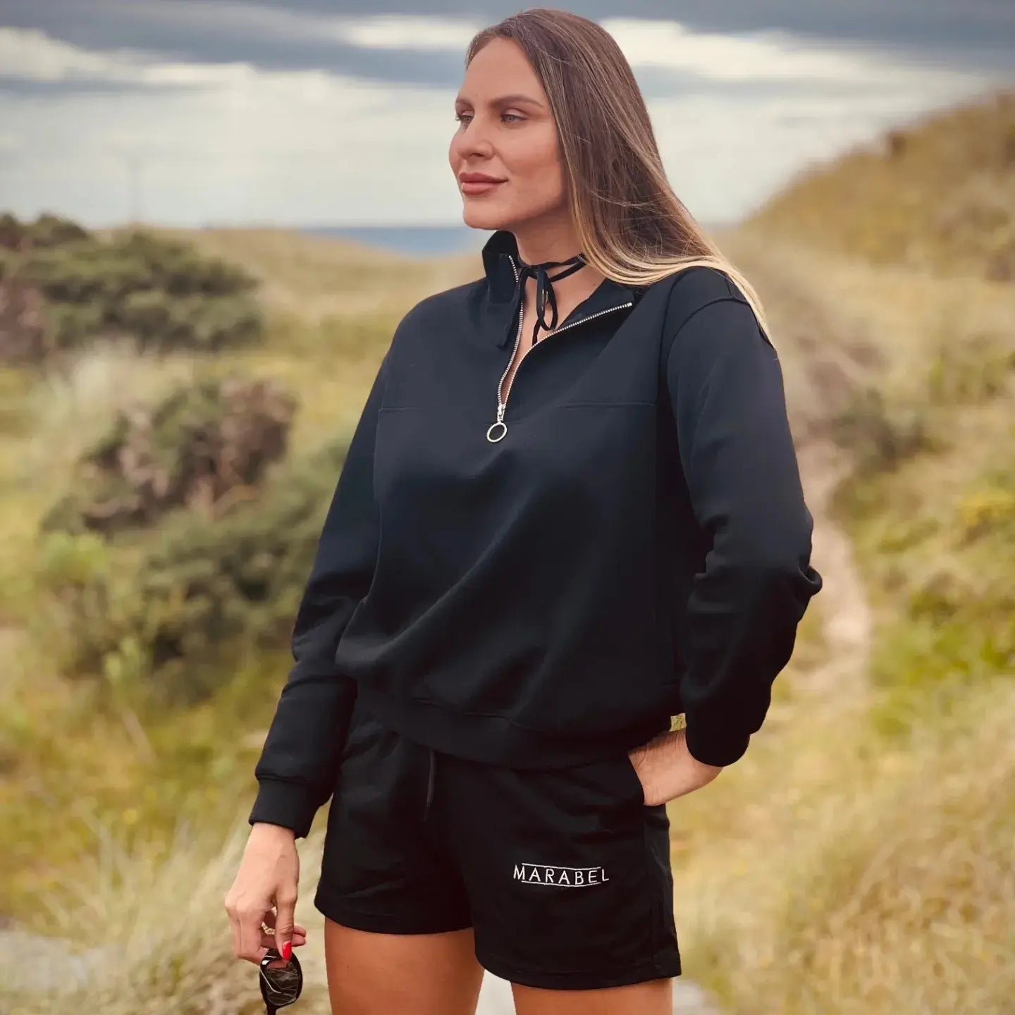 "Marabel" jumper with zip