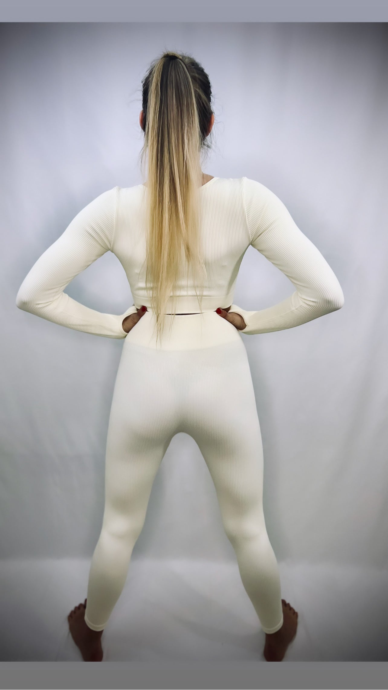 Women's long gym set