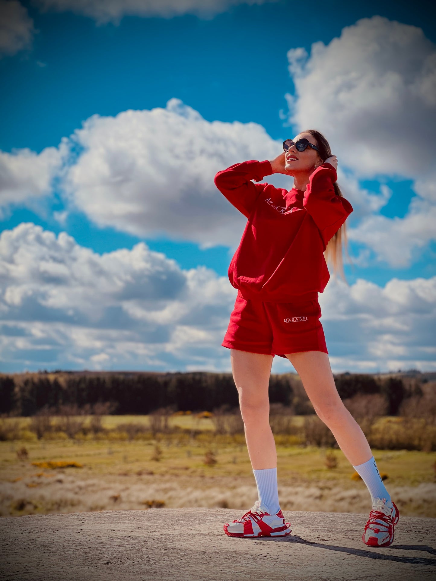 Women "Marabel" short tracksuit