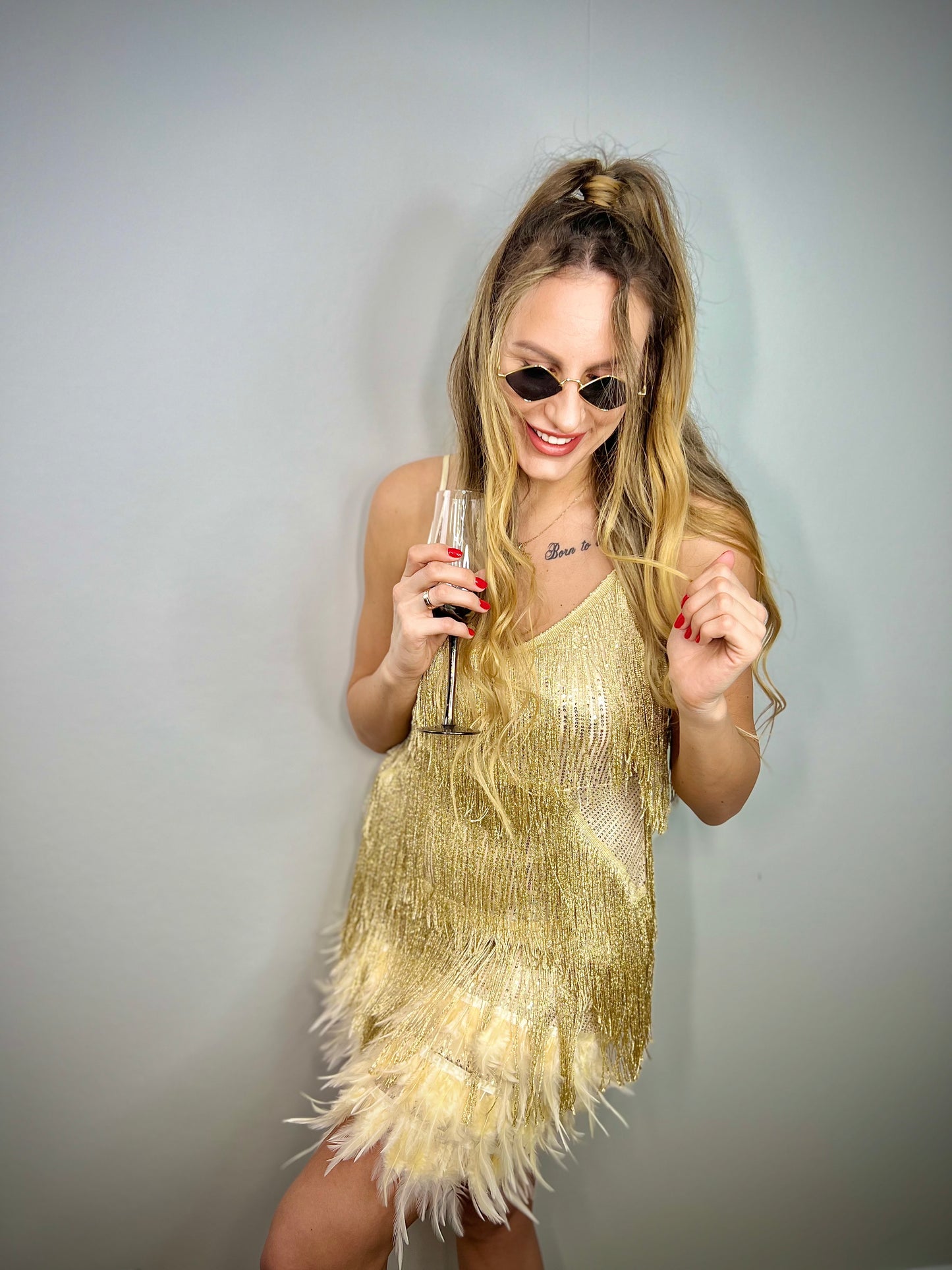 Adorable tassels dress