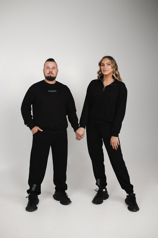 Black "Marabel" tracksuit