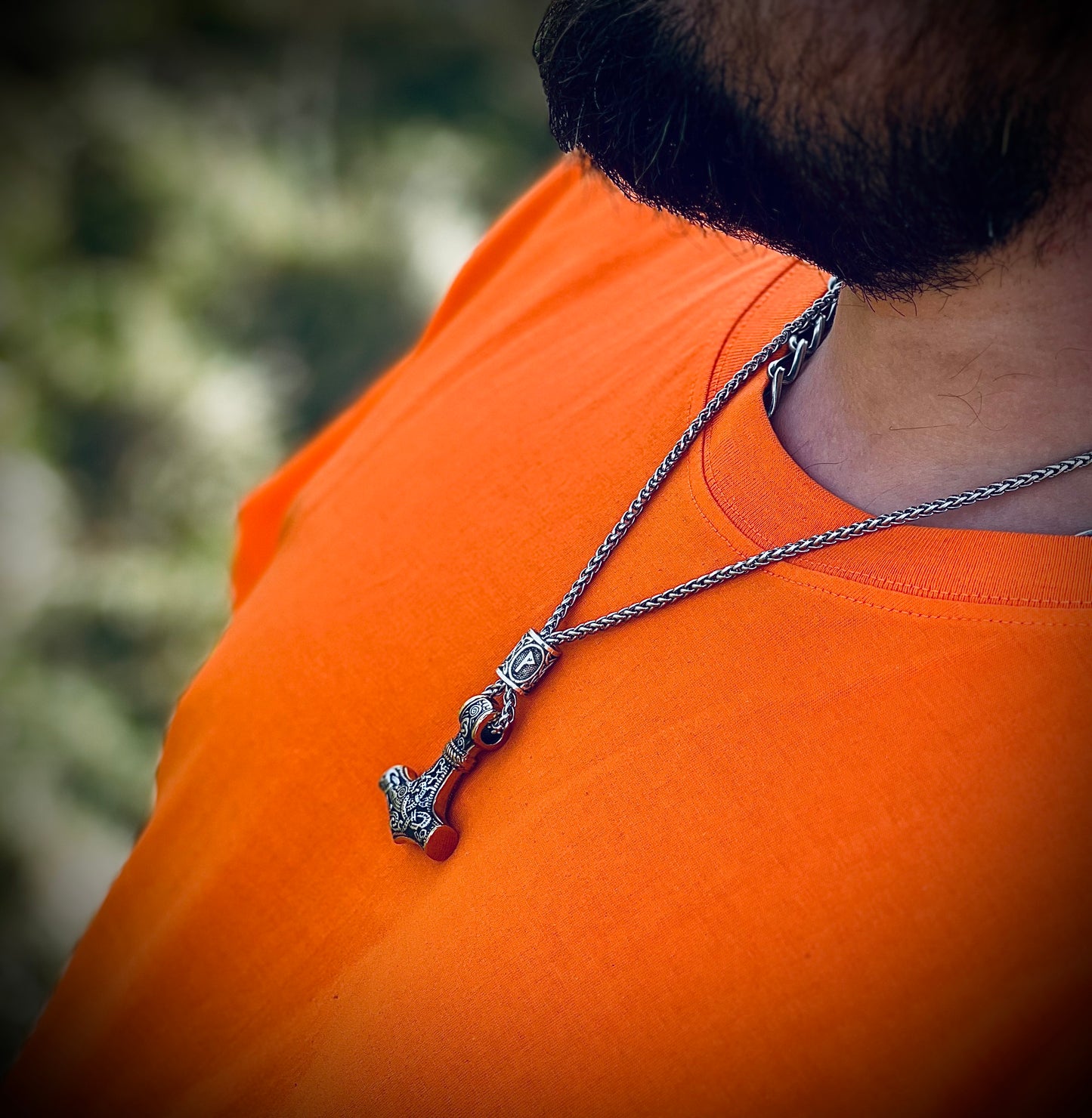 Viking style necklace