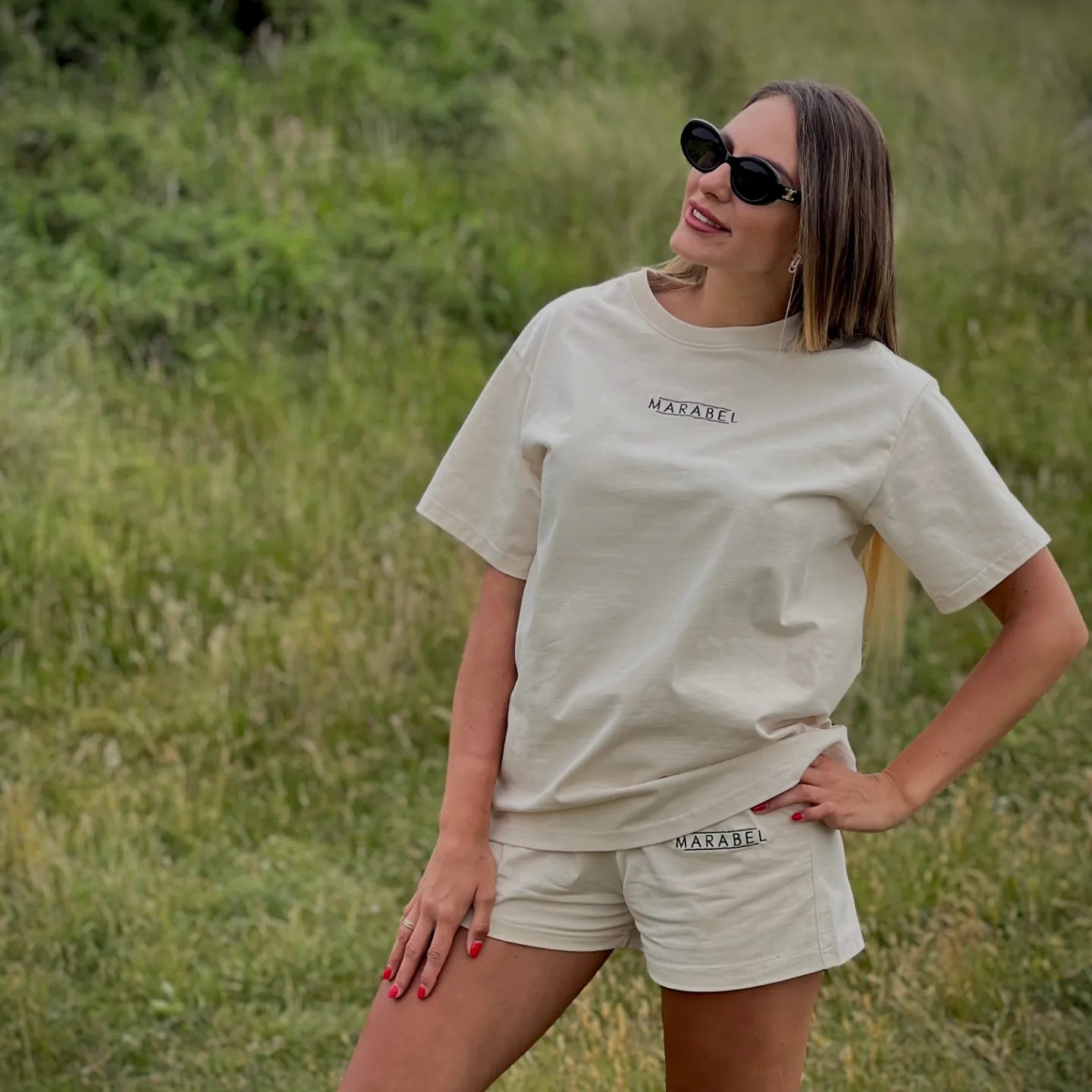 Women "Marabel" short summer set