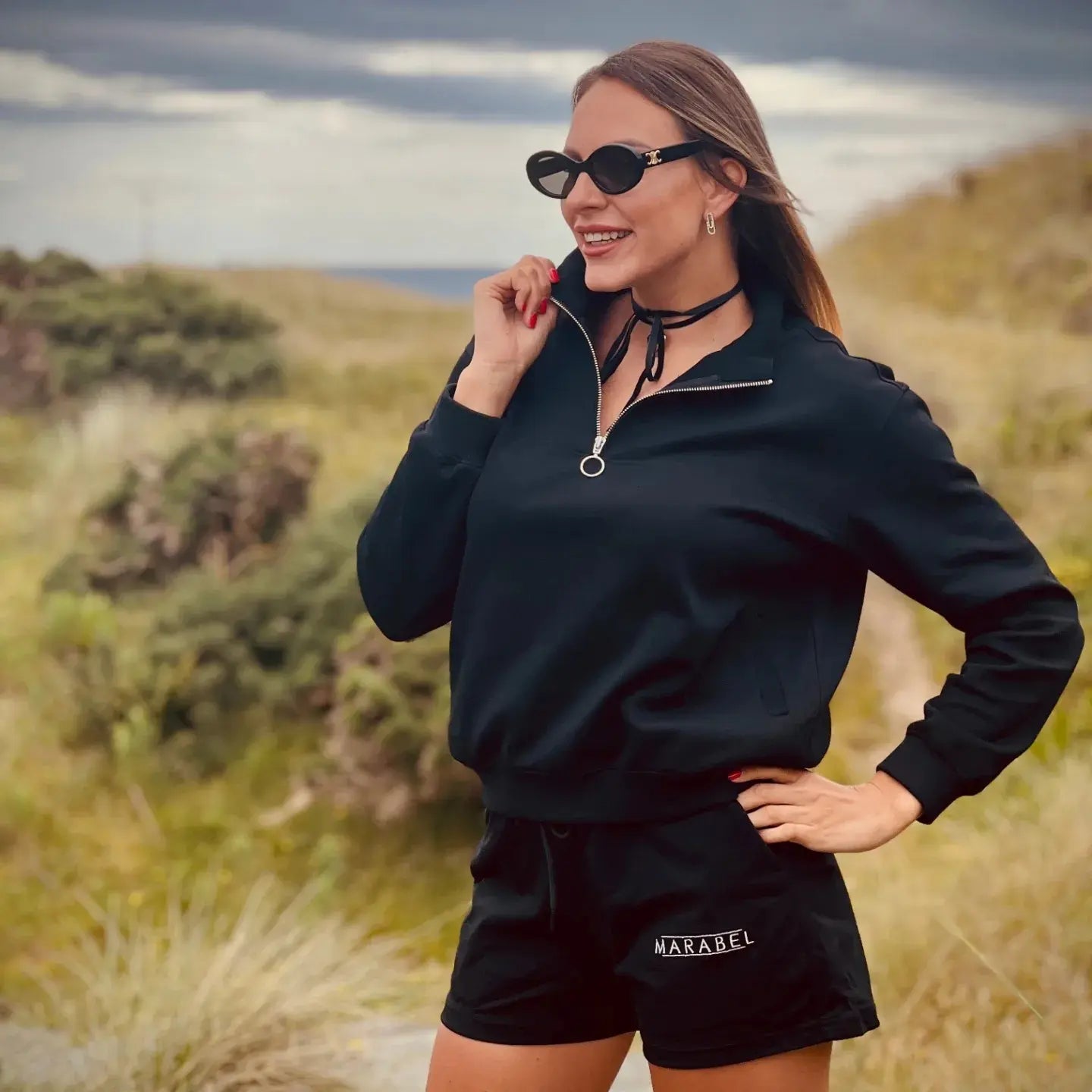 "Marabel" jumper with zip